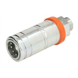 Szybkozłącze hydrauliczne gniazdo, typ złączki: push in, rozmiar przyłącza: 1/2cal 7/8cal 14UNF 70l/min. norma ISO: 11926-3 pasu