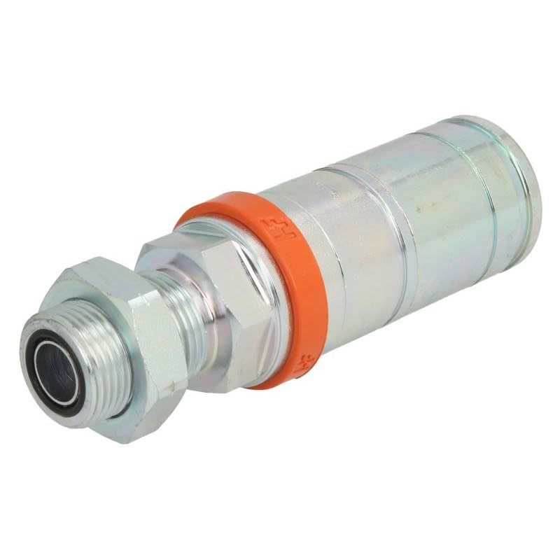 Szybkozłącze hydrauliczne gniazdo, typ złączki: push in, rozmiar przyłącza: 1/2cal 1cal 14UNS 70l/min. norma ISO: 8434-3 pasuje 