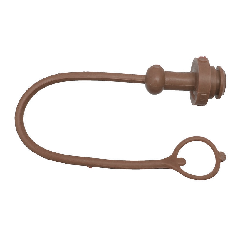 Zatyczka gniazda ISO12,5 brązowa NV1/2"