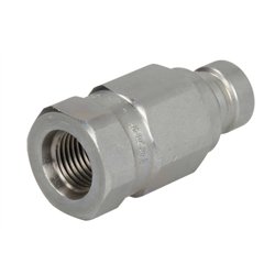 Wtyczka suchoodcinająca 1/4" gwint wew.  9/16"-18 UNF , Faster  FFH04 38SAE M