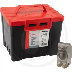ENDURANCE CARBIDE Młotek narzędziowy 2 końcówki, 10 szt.