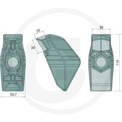 ENDURANCE CARBIDE Młotek narzędziowy