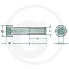 Śruba z łbem walcowym M16x80 DIN 912