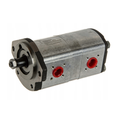 Pompa hydrauliczna lewa Renault 16+11 ccm zam. AGH 0510665417