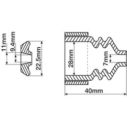 Zestaw naprawczy cylinderka 7701007614