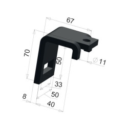Uchwyt zęba 32x10 VK40