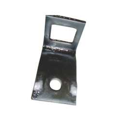 Uchwyt zęba, 32 x 12 mm z wzmocnieniem 32 x 10 mm do ramy 50 x 12 mm