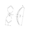 Przecinak VF 65 mm (gr. 8 mm) 105000832 Kongskilde 105000832