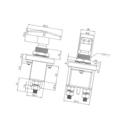Odłącznik izolujący akumulator 21102006PN Pneutron 1446-21102006PN
