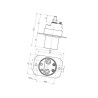 Wyłącznik akumulatora, elektro LA530010 Electro Mecanica Cormar 1446-530010