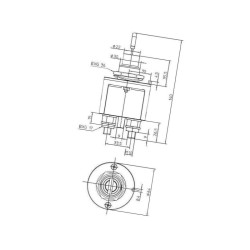 Wyłącznik główny akumulatora LA500024 Electro Mecanica Cormar 1446-500024
