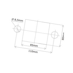 Wyłącznik główny akumulatora d LA530110 Electro Mecanica Cormar 1446-530110