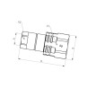 Szybkozłacze skręcane gniazdo wew. 1/4" Bsp Faster VV14GASF