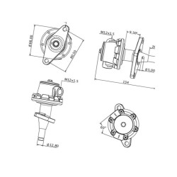 Pompa paliwa / , pasuje do Deutz - 4175667