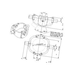 Pierścień wału Cardana D 7-215 TC97215 Di Natale-Bertelli TC97215