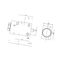 Zawór krańcowy VF-NC, G1/2" C056V0828 Oleodinamica Marchesini 5700037706702