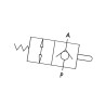 Zawór krańcowy VF-NC, G3/8" C056V0827 Oleodinamica Marchesini 5700037706696