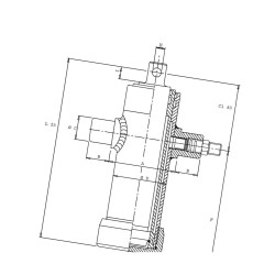 Siłownik teleskopowy TC 2024F