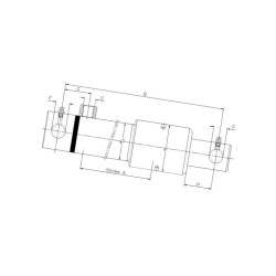 Siłownik  EPL-ST, 50/400/3/8&amp034