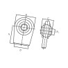 Element kulisty spawany 22.6 KF dł.  40 mm