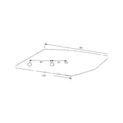 Lemken 3364054 Dłuto lemiesza prawe C2S