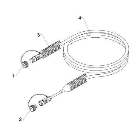 Przewód łączący 8-bieg. 10m 5736170 Lemken 5736170