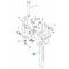 Podpora apl. nawozu 50x30x0717 4638644 Lemken 5071-4638644