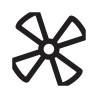 9XT713630531 Symbol wiatraka Hella 4082300201901