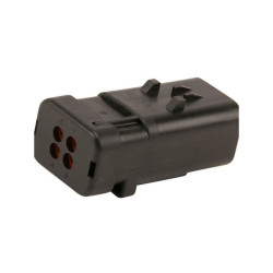Obudowa wtyczki, 4-stykowej, AMPS16