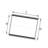 Tulejka ślizgowa 110x125x100 GLT/LHG 4062012329551