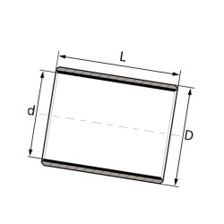 Tulejka ślizgowa 10x12x10 GLT/LHG 4062011177399