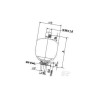 Akumulator hydrauliczny 0.75l 250/30 bar wew.1/2" BSP Parker C250ELM07521000AF