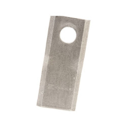 Nożyk kosiarki, 107 x 45 x 4, Ø 18,25, lewy