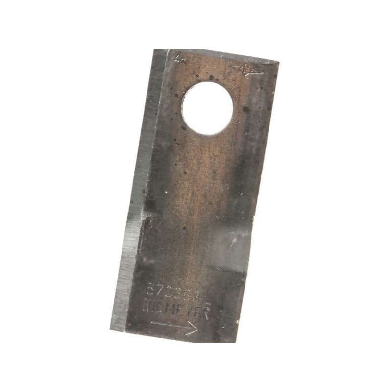 Nożyk 107x48x4 otwór 19mm lewy wzór 7L Niemeyer 361074840L19K