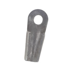 Nożyk 128x35x4 otwór 23/20,5mm stożkowy wzór 4 Kverneland / Taarup 9611030001007