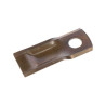 Nożyk 132x50x4 otwór 20,5/23mm lewy wzór 19 Kverneland / Taarup 9611050001001