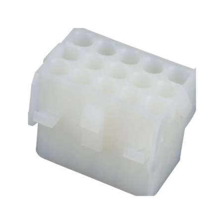 Plug housing 15 P. fem.