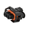 Plug housing 3P. Fem.