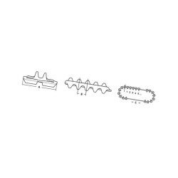 Gąsienica gumowa 250/52,5/79 SD Camso Camso