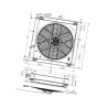 Chłodnica + wentylator 24V 1502C24 Battioni Pagani 8716106757053