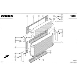 Chłodnica Claas 0007964412