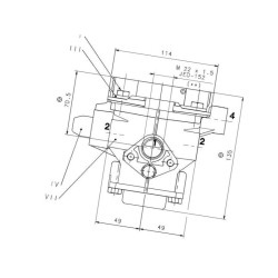 Trailer control valve 9710023007 Wabco 4057875301455