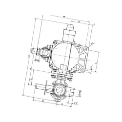 Relay emergency valve 9710026200 Wabco 9710026200
