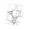 Relay emergency valve 9710026200 Wabco 9710026200
