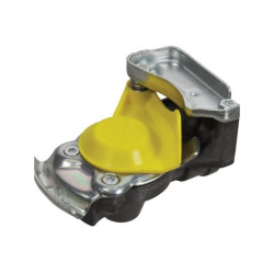 Szybkozłącze hamulcowe żółte miękkie M22 x 1.5 Wabco