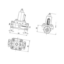 zawór ładowania 4341001260 Wabco 7895851077935