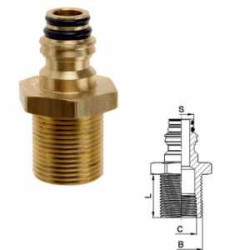 Obrotowa złączka grodziowa 8937701512 Wabco 4057875256748