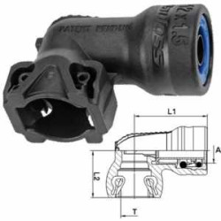 Wbudowana złączka nasadzana, m 8939203232 Wabco 4057875260783