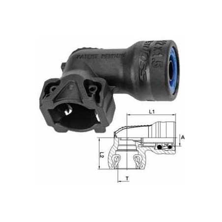 Wbudowana złączka nasadzana, d 8939203282 Wabco 4057875260820