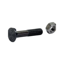 Śruba płużna 2-noskowa DIN11014, M14 x 70 mm kl. 8.8 z nakrętką
